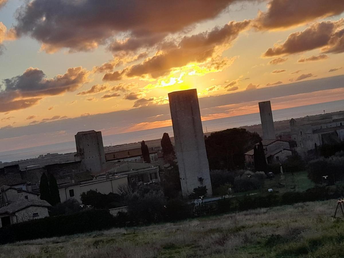 La Casa Dell' Etrusco Villa Tarquinia Exteriör bild