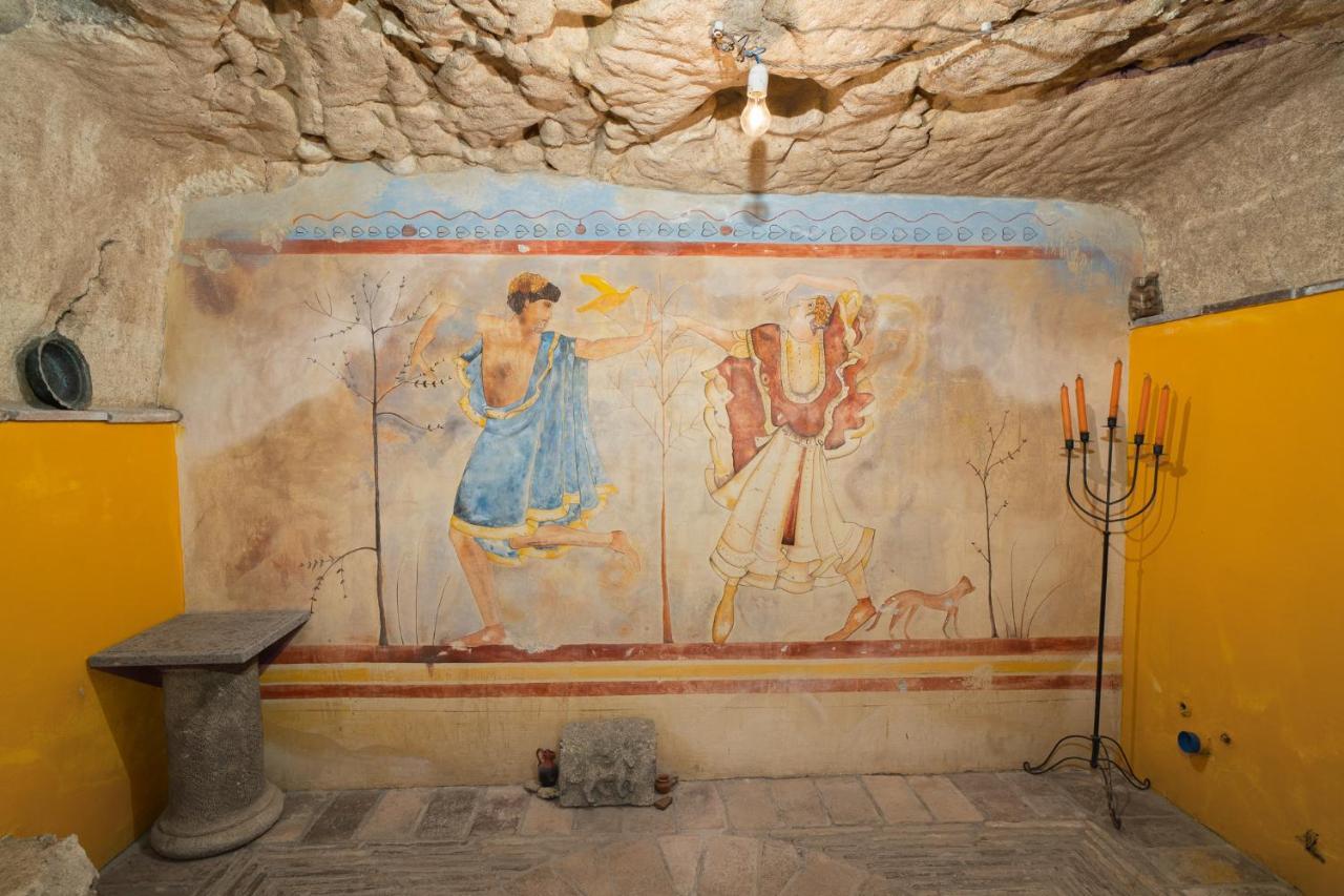 La Casa Dell' Etrusco Villa Tarquinia Exteriör bild