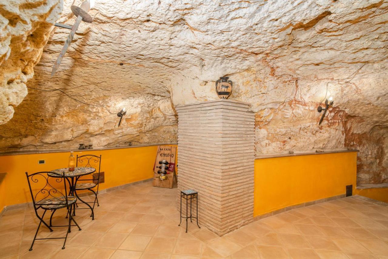 La Casa Dell' Etrusco Villa Tarquinia Exteriör bild